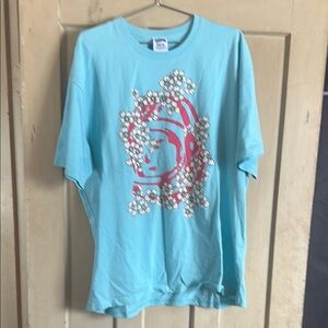 Kids Blue Graphic T-Shirt